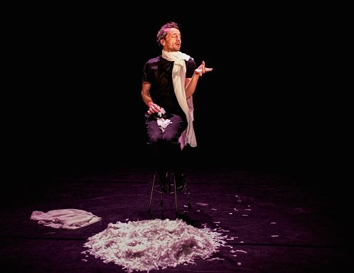 Les paillettes de leur vie ou la paix déménage - Mickaël Délis © Marie Charbonier