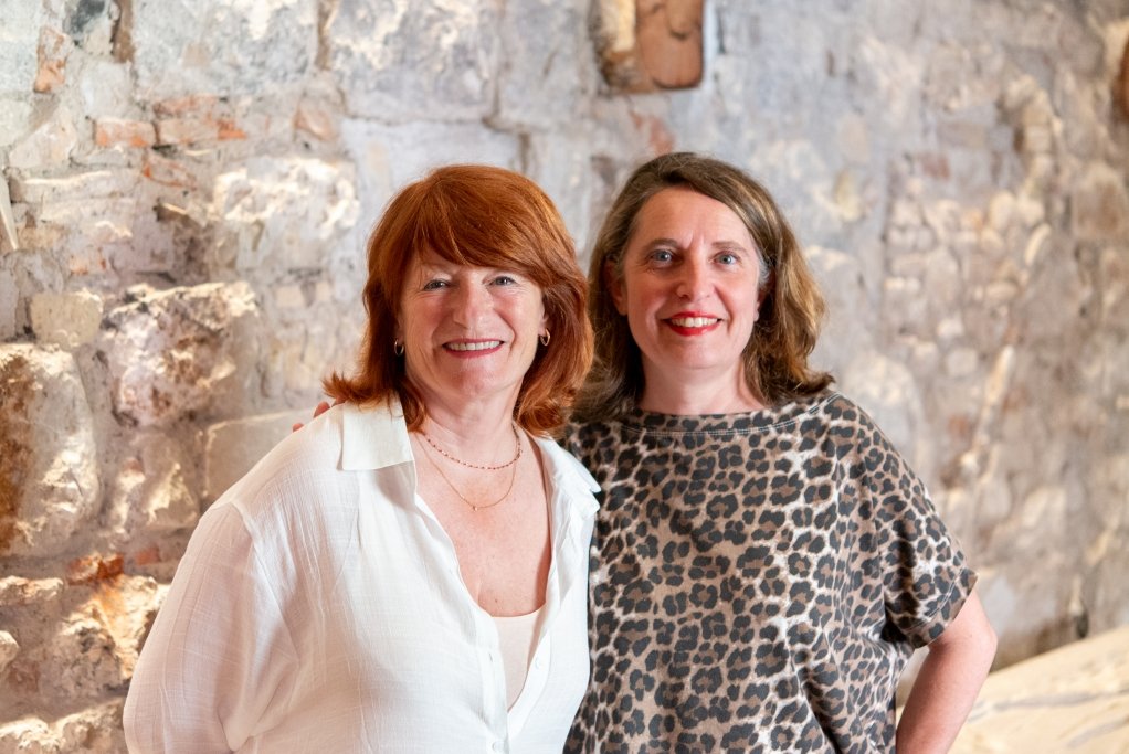 Muriel Mayette-Holtz et Ella Perrier © Regis Rocca