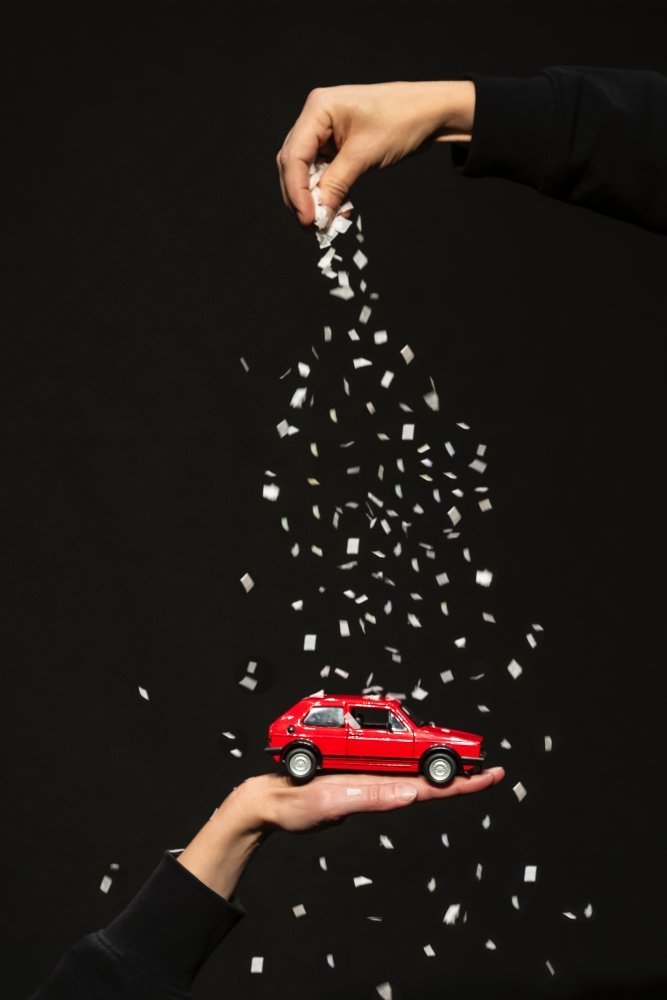 Les petites variations / #1 mouvement pour cartes postales et #2 mouvement pour petite voiture du Théâtre de l'Articule © Carole Parodi